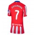 Atletico Madrid Antoine Griezmann #7 Hjemmedrakt Dame 2024-25 Kortermet